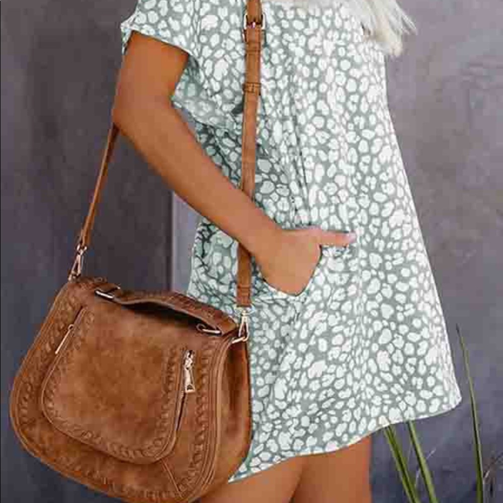 Moon Mandy print lightweight dress